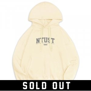 NTUST經典款‧雷諾瓦落肩帽T_奶油白(已完售)