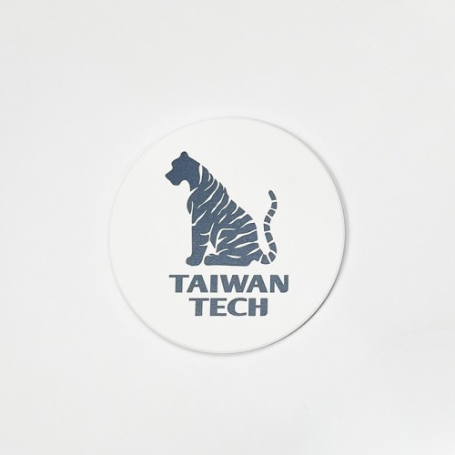 【團購商品，10個起做】臺科大老虎款陶瓷吸水杯墊