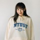 【最後兩件L，售完不補】NTUST午厚時光落肩帽T_奶油布蕾