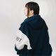 【絕版出清，最後三件】NTUST復古撞色運動夾克_午夜藍