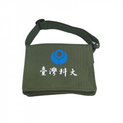 【絕版出清，售完30個起做】NTUST帆布小書包14cm_綠