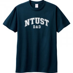 【我們這一家】NTUST臺科大爸爸短T_深藍