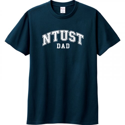 【我們這一家】NTUST臺科大爸爸短T_深藍