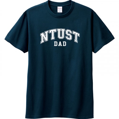 【我們這一家】NTUST臺科大爸爸短T_深藍