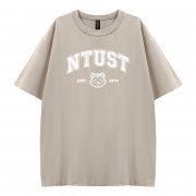  NTUST好涼的寬版短T_花生冰(卡其)