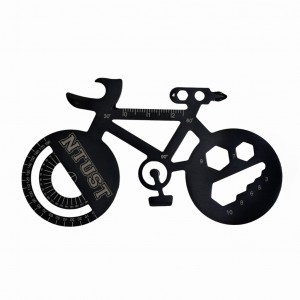 【團購商品,10件起做】NTUST 自行車造型工具卡