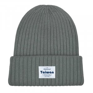 【2025新品上市】NTUST經典織標QQ毛帽_深灰
