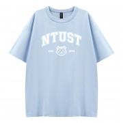 【新色登場】NTUST好涼的寬版短T_蘇打冰(淺藍)