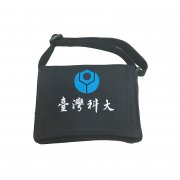 【團購商品，30個起做】NTUST帆布小書包14cm_黑