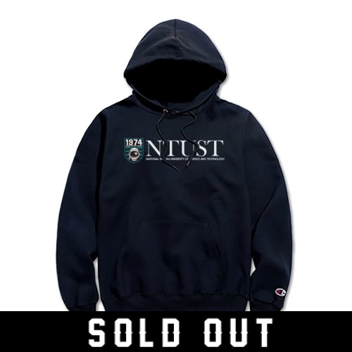NTUST美式學院風Champion帽T_可可黑(已售完)