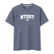 【少量現貨,售完不補】NTUST經典款慕夏純棉短T_夏夜藍 【少量現貨,售完不補】NTUST經典款慕夏純棉短T_夏夜藍