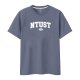NTUST經典款慕夏純棉短T_夏夜藍