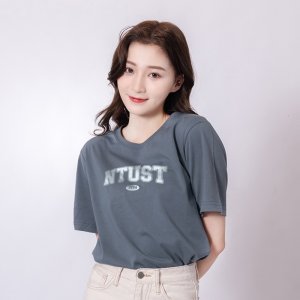 NTUST經典款慕夏純棉短T_夏夜藍